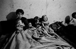 Childrens' bedroom, Manchester 1971