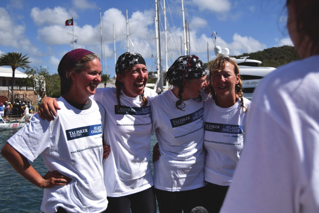 Yorkshire Rows: Helen Butters, Frances Davies, Niki Doeg and Janette Benaddi –