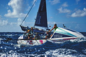 Yorkshire Rows complete Talisker Whisky Atlantic Challenge LtoR Janette Benaddi, Frances Davies, Helen Butters, Niki Doeg PHOTO CREDIT BEN DUFFY_bigissuenorth