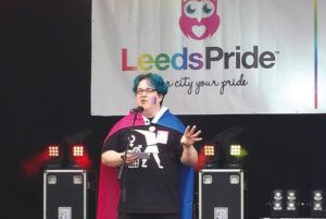 Jen Yockney, editor of Bi Community News