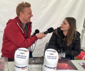 Leeds Service Co-ordinator, Stacey- interviewed by Drystone Radio's David Driver