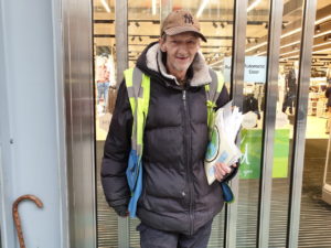 Big Issue North vendor