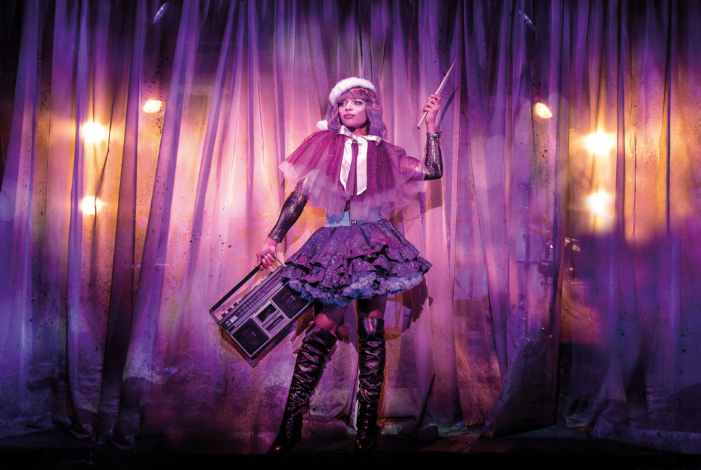 7 Alex ThomasSmith (Angel) in RENT at Hope Mill Theatre. Photographer