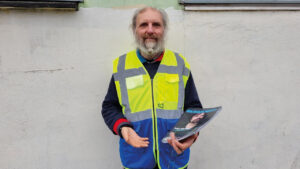 Big Issue North Vendor Stefan