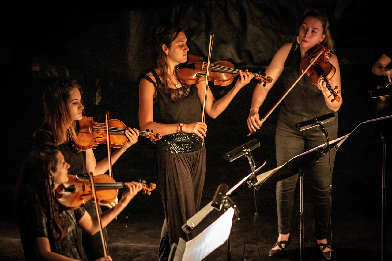 A classical music ensemble in Manchester