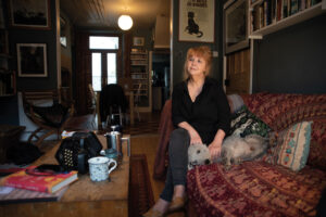 Carol Birch at her home