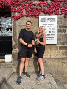 Huw Selley and Nicky Harley