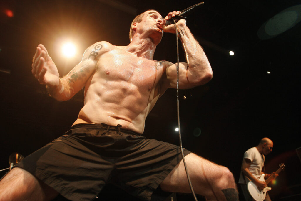 Rollins on stage in 2006. Photo: Zuma/Alamy