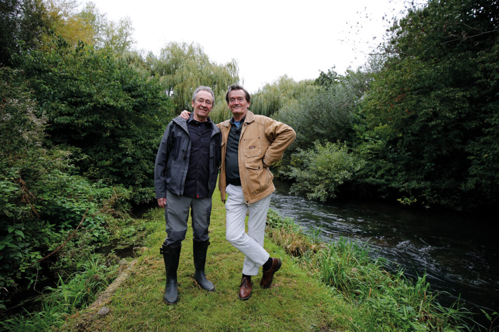 Paul Whitehouse and Fergal Sharkey from the programme Troubled Waters