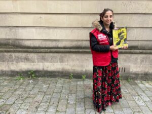 Independent women Big Issue North vendor