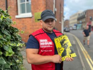 Joseph, Big Issue North Vendor in Sheffield