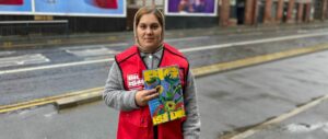 Meet Rebeca, Big Issue North vendor