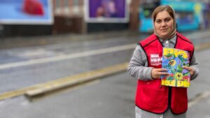 Big Issue North vendor